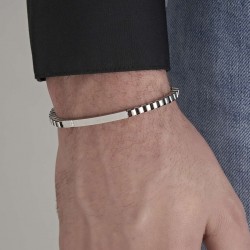 Luca Barra Men's steel bracelet BA1324