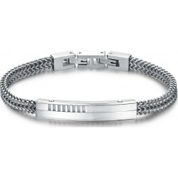 Luca Barra Men's steel bracelet ba1129