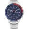 Tommy Hilfiger Dressed Up Watch with Metal Bracelet in Silver Color 1791718 Pepsi 