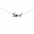 Necklace love silver 925 E53020K