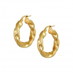 14ct Gold Earrings Italian SK103
