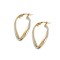 Earrings gold circuses14 carats glossy SK118