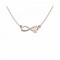 Necklace family infinity silver 925 E54314D