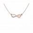 Necklace family infinity silver 925 E54314D