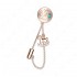 925 silver "live" safety pin with pony