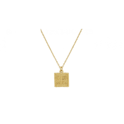 14K Gold Constantine Necklace with chain KN9002