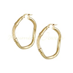 14ct Gold Gold Earrings Italian 