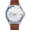 TOMMY HILFIGER multi with brown strap surprise box gift box silver jewel 29e 1791614